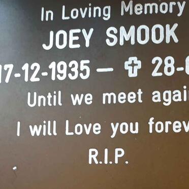 SMOOK Joey 1935-2016