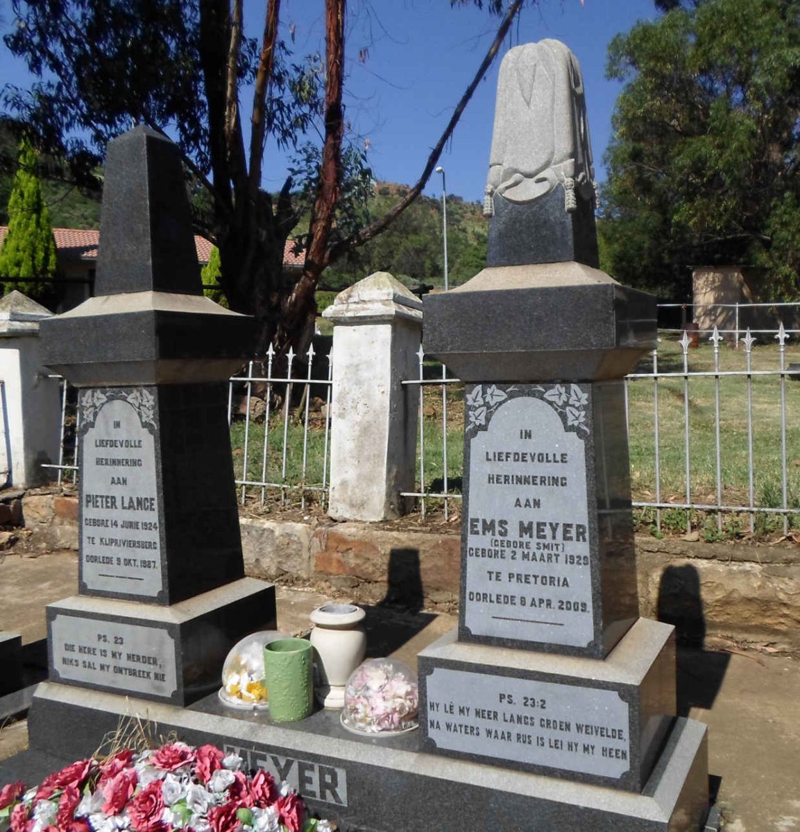 MEYER Pieter Lange 1924-1987 & Ems SMIT 1929-2009