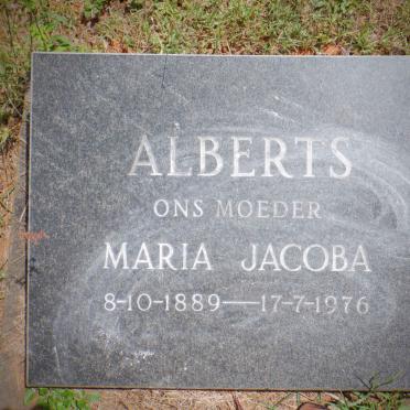 ALBERTS Maria Jacoba 1889-1976