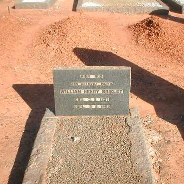 BRISLEY William Henry 1897-1969