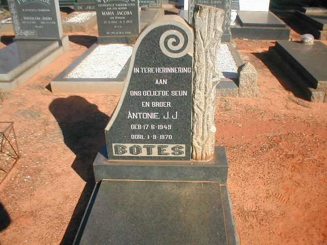 BOTES Antonie J.J. 1949-1970