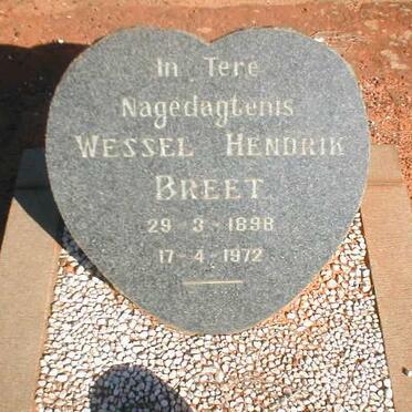 BREET Wessel Hendrik 1898-1972