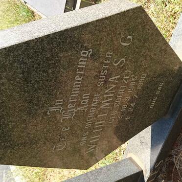 BOWLES Bertram Lourence 1896-1973 &amp; Wilhelmina S.G. COERTZE 1905-1990