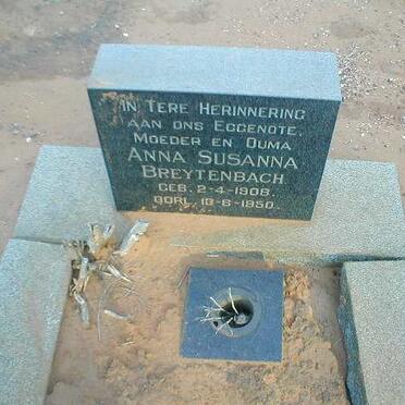 BREYTENBACH Anna Susanna 1908-1950