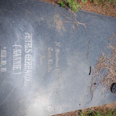 BOOYSEN Petrus Gerhardus 1931-2004