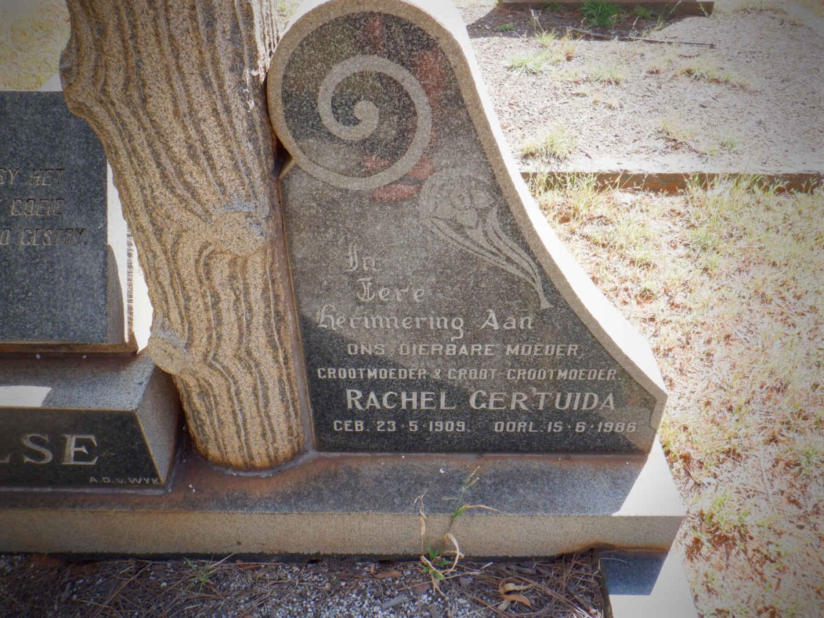 CARELSE Jacobus Petrus 1905-1968 &amp; Rachel Gertuida 1909-1986
