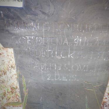 DIEDERICKS Coeterina Susanna 1935-1935