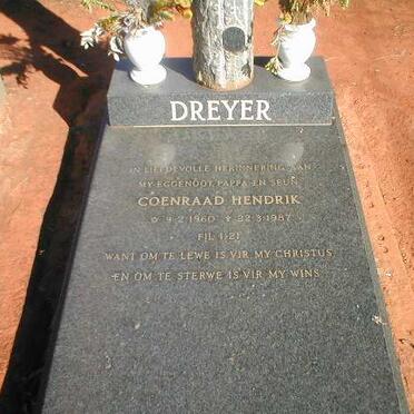 DREYER Coenraad Hendrik 1960-1987