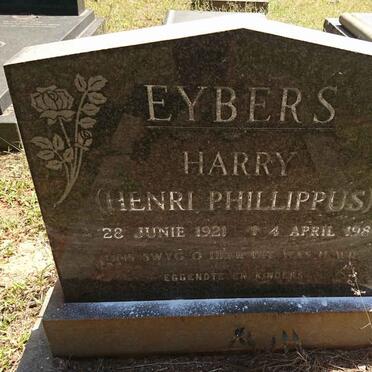 EYBERS Henry Phillippus 1921-1980