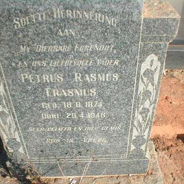 ERASMUS Petrus Rasmus 1874-1948