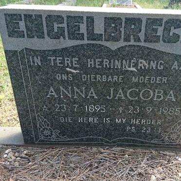 ENGELBRECHT Anna Jacoba 1895-1985