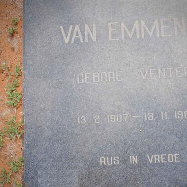 EMMENES Stefanus Andreas, van 1906-1971 &amp; Maria Magdalena Josina Margretha Dorothea VENTER 1907-1980