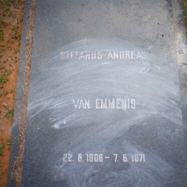 EMMENES Stefanus Andreas, van 1906-1971 &amp; Maria Magdalena Josina Margretha Dorothea VENTER 1907-1980