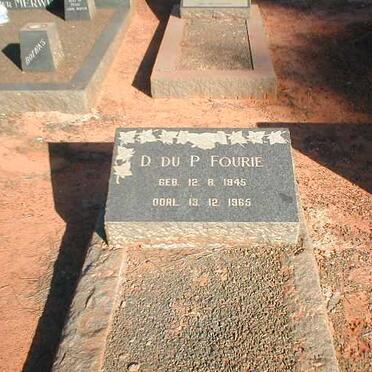 FOURIE D. du P. 1945-1965