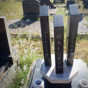 HALGRYN Pieter Johannes 1945-1982