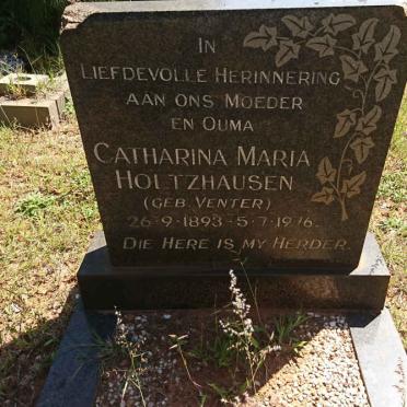 HOLTZHAUSEN Catharina Maria nee VENTER 1893-1976