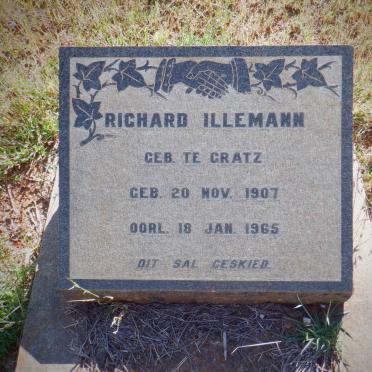 ILLEMANN Richard nee TE CRATZ 1907-1965