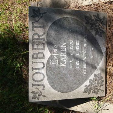 JOUBERT Karen 1970-1985