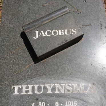THUYNSMA Jacobus 1915-1996 &amp; Cornelia 1922-