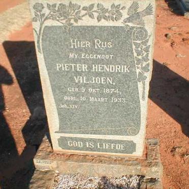 VILJOEN Pieter Hendrik 1874-1933