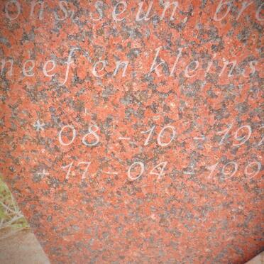 GELDENHUYS Barry 1977-1999