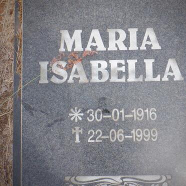 JAARSVELD Maria Isabella, van 1916-1999