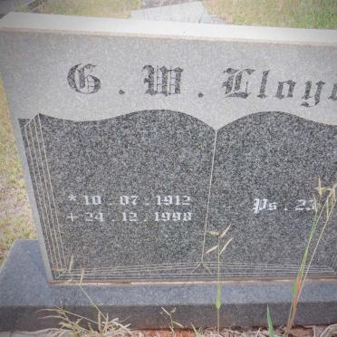 LLOYD G.M. 1912-1998
