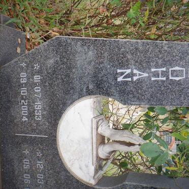 MINNIE Johan 1933-2004 &amp; Hendrika 1940-1998