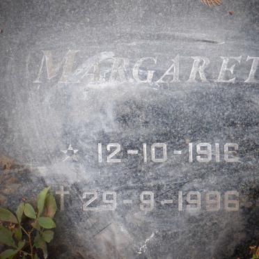 MOSTERT Margaret 1916-1996
