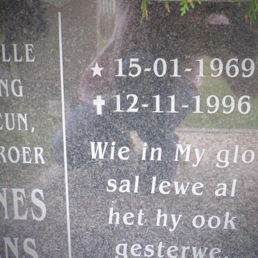 OBERHOLZER Johannes Jurgens 1969-1996