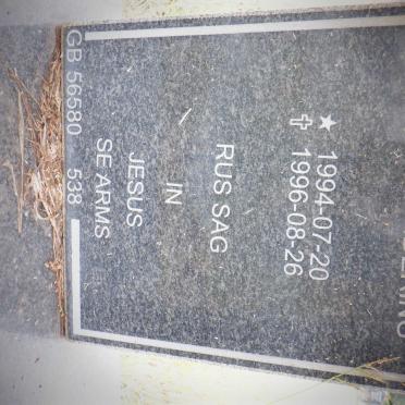 ODENDAAL Frikkie 1994-1996