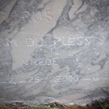 PLESSIS Jan Harm, du 1930-2000