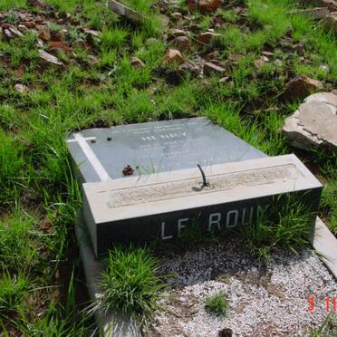 ROUX Henry, le -1945