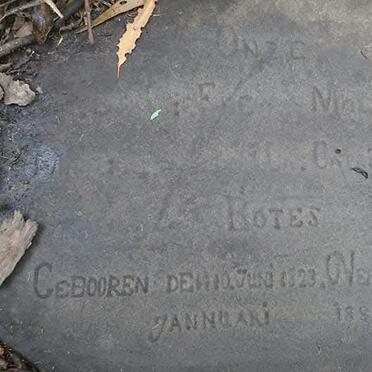 BOTES Martha Petronella Catharina Johanna 1823-1884