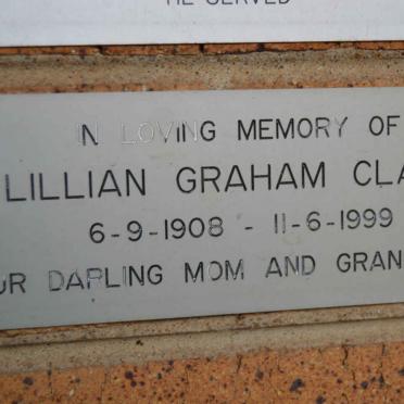 CLARK Lillian Graham 1908-1999