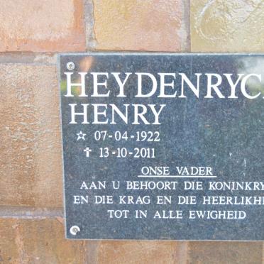 HEYDENRYCH Henry 1922-2011