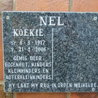 NEL Koekie 1917-2006