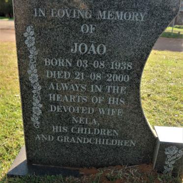 ALMEIDA Joao, FRAZAO DE 1938-2000