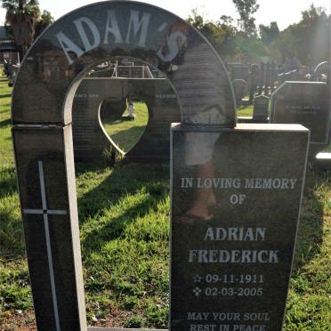 ADAMS Adrian Frederick 1911-2005