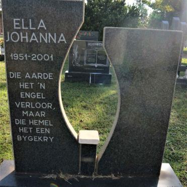 BENADE Ella Johanna 1951-2001