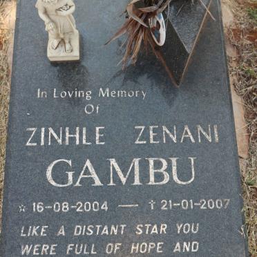GAMBU Zinhle Zenani 2004-2007