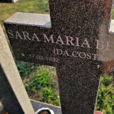 GOMES Sara Maria Beatriz nee DA COSTA 1932-2016