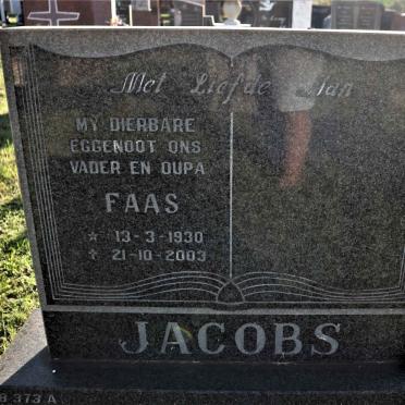 JACOBS Faas 1930-2003