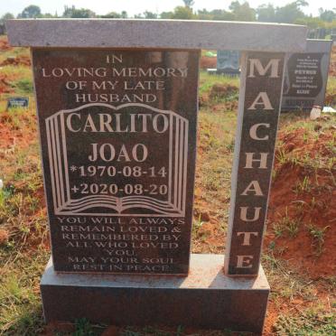 MACHAUTE Carlito Joao 1970-2020