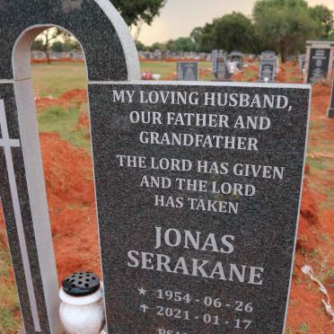 RAPOTU Jonas Serakane 1954-2021