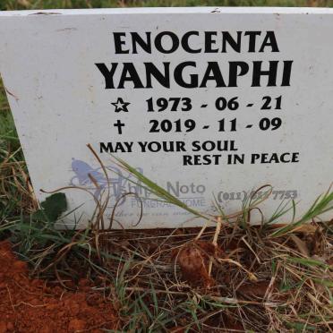 YANGAPHI Enocenta 1973-2019