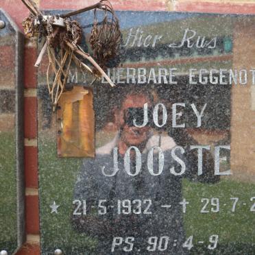 JOOSTE Joey 1932-2002