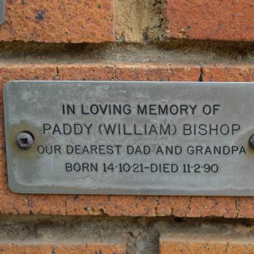 BISHOP William 1921-1990
