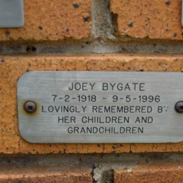 BYGATE Joey 1918-1996