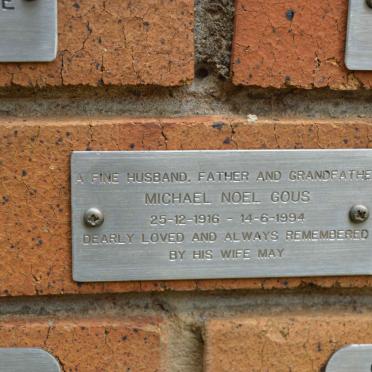 GOUS Michael Noel 1916-1994